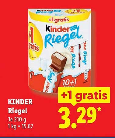 KINDER Riegel