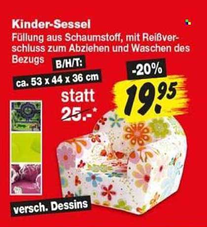 Kinder-Sessel