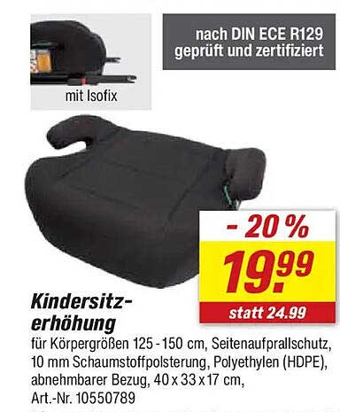 Kindersitz-erhöhung
