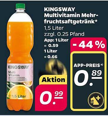 KINGSWAY Multivitamin Mehrfruchtgetränk*
