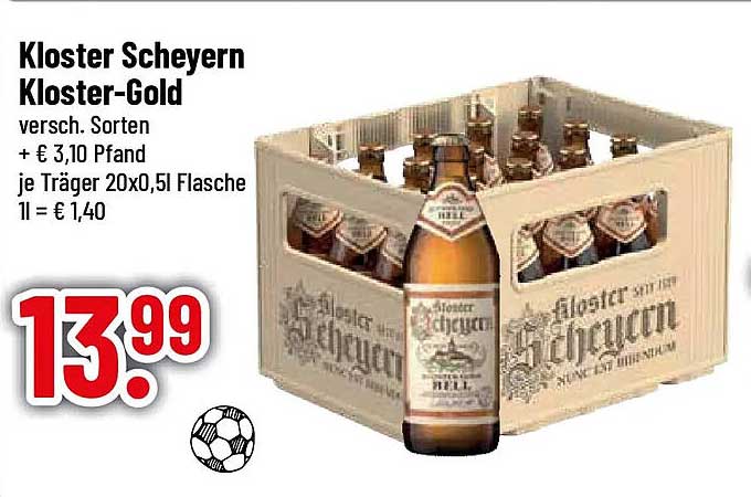 Kloster Scheyern Kloster-Gold versch. Sorten