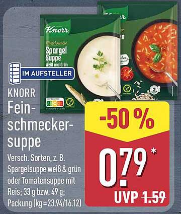 KNORR Fein-Schmecker-Suppe