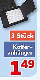 Kofferanhänger
