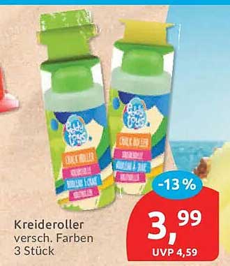 Kreideoller versch. Farben 3 Stück