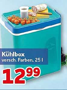 Kühlbox versch. Farben, 25 l