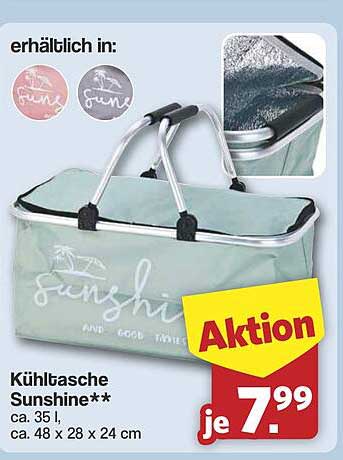 Kühltasche Sunshine**