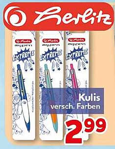 Kulis versch. Farben