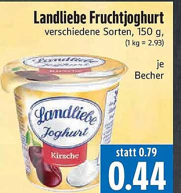 Landliebe Fruchtjoghurt