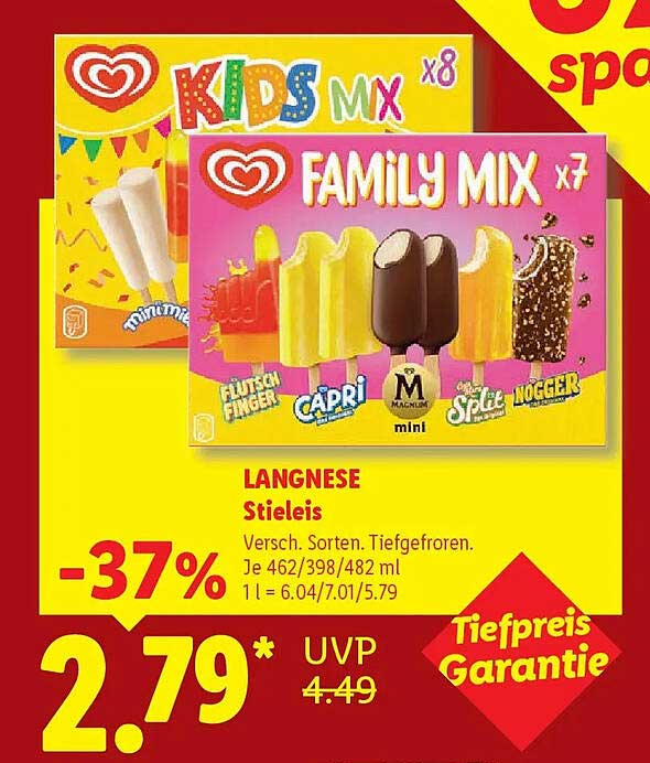 LANGNESE Stieleis