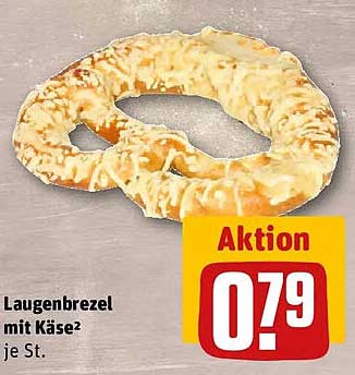Laugenbrezel mit Käse² je St.