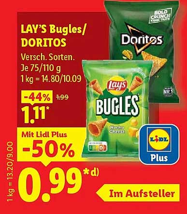 LAY’S Bugles/ DORITOS