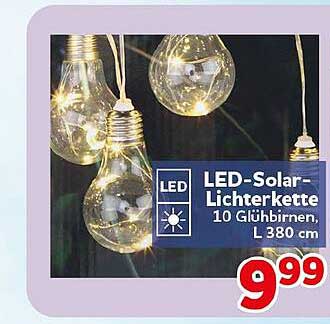 LED-Solar-Lichterkette