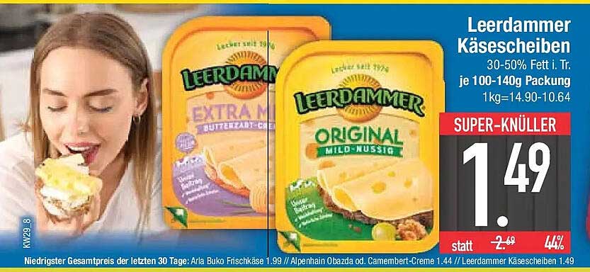 Leerdammer Käsescheiben