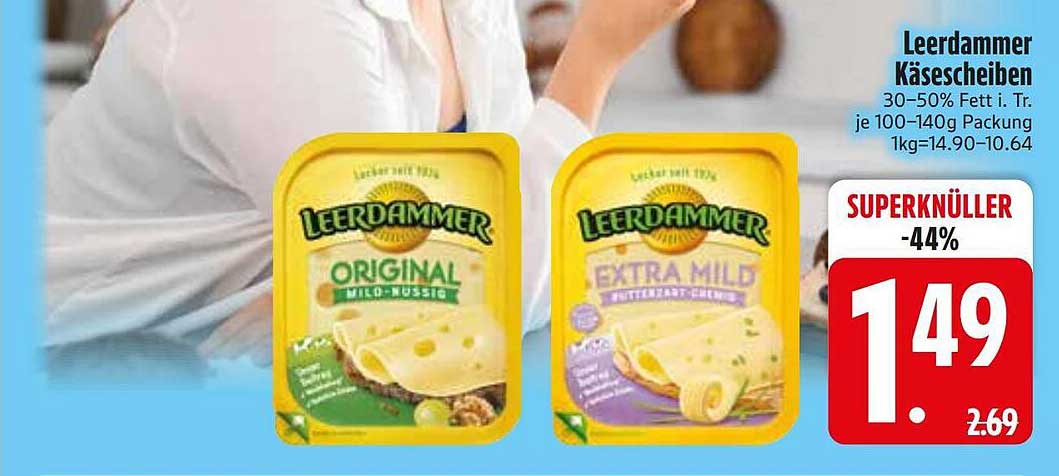 Leerdammer Käsescheiben