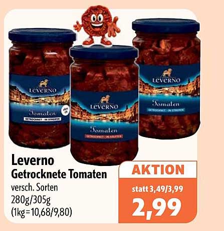 Leverno Getrocknete Tomaten