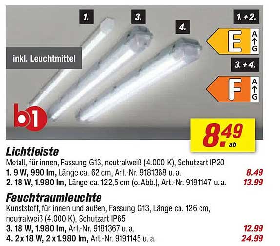 Lichtleiste