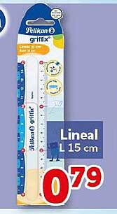 Lineal L 15 cm