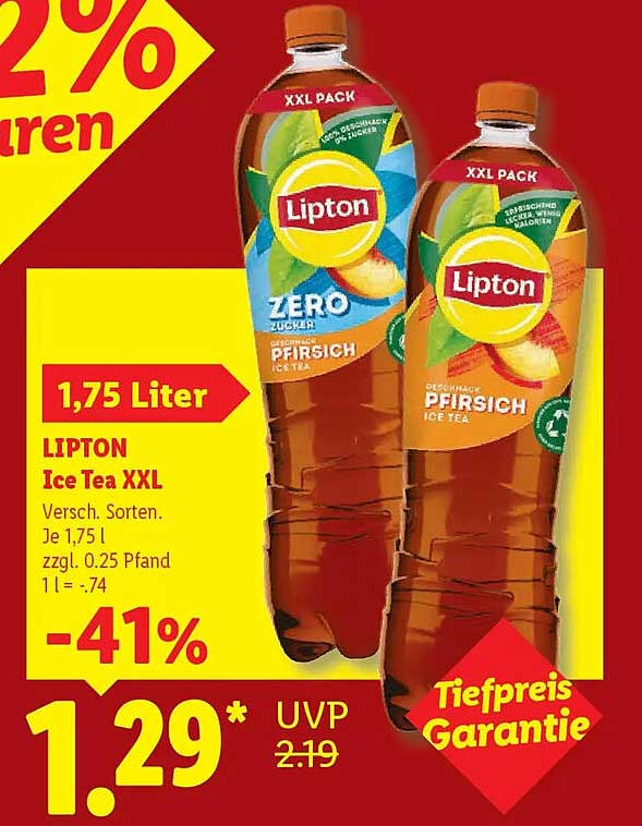 LIPTON Ice Tea XXL