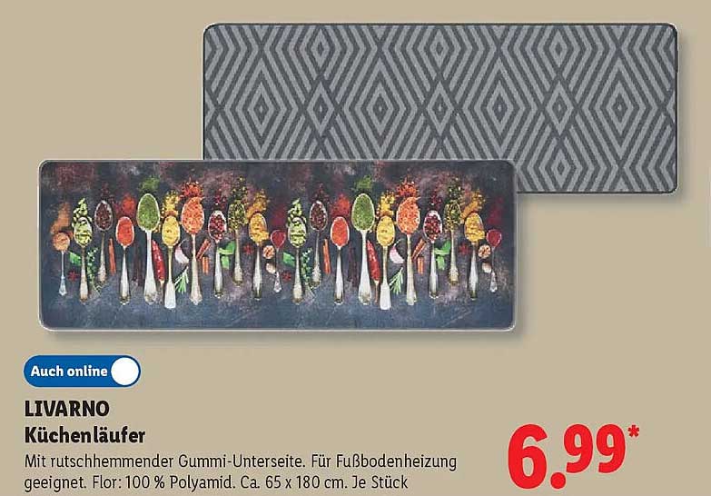 LIVARNO Küchenläufer