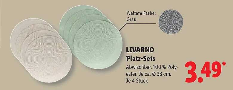 LIVARNO Platz-Sets