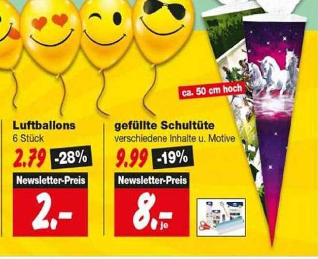 Luftballons 6 Stück