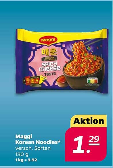 Maggi Korean Noodles* versch. Sorten 130 g