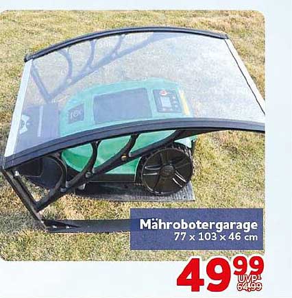 Mährobotergarage 77 x 103 x 46 cm