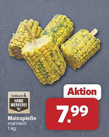 Maisspieße mariniert 1 kg
