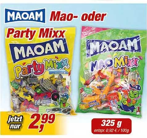 Mao- oder Party Mixx
