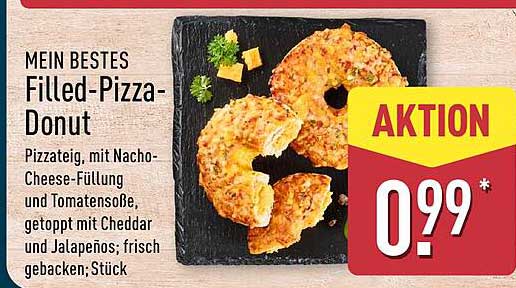 MEIN BESTES Filled-Pizza-Donut