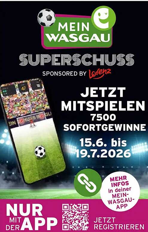 MEIN WASGAU SUPERSCHUSS