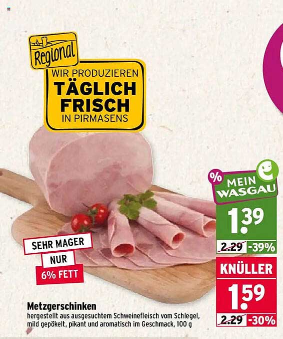 Metzgerschinken