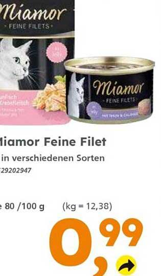 Miamor Feine Filet in verschiedenen Sorten
