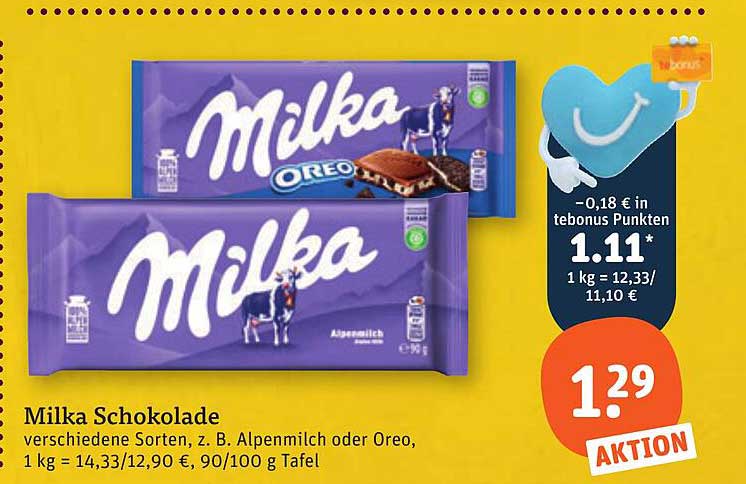 Milka Schokolade