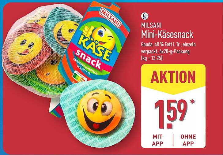 MILSANI Mini-Käsesnack