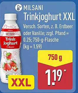 MILSANI Trinkjoghurt XXL