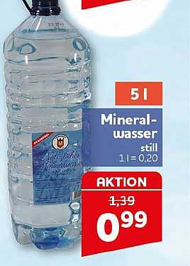 Mineralwasser still