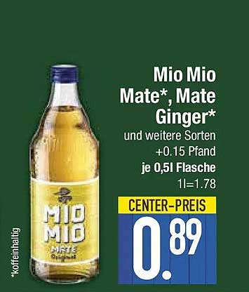 Mio Mio Mate*, Mate Ginger* und weitere Sorten