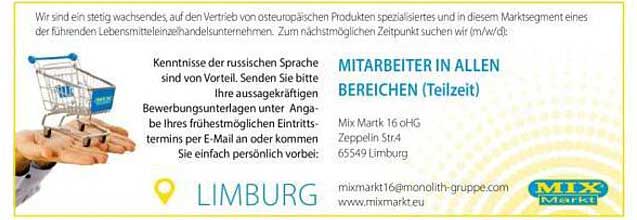 MITARBEITER IN ALLEN BEREICHEN (Teilzeit)