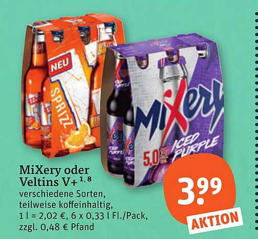 MiXery oder Veltins V+