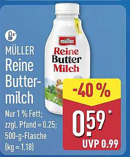 MÜLLER Reine Butter- milch