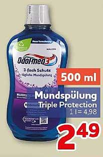 Mundspülung Triple Protection