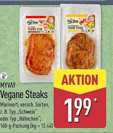 MYVAY Vegane Steaks
