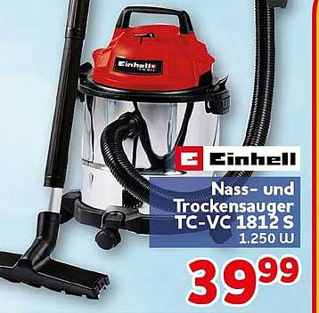 Nass- und Trockensauger TC-VC 1812 S 1.250 W