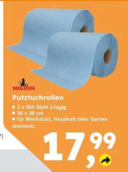 NIGRIN Putztuchrollen