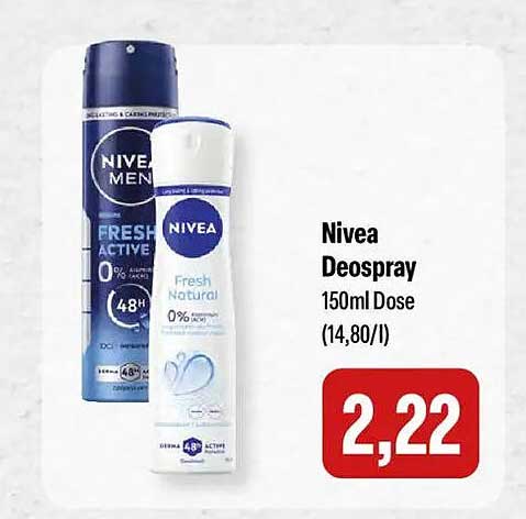 Nivea Deospray 150ml Dose