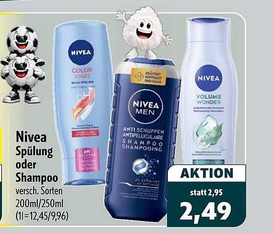Nivea Spülung oder Shampoo