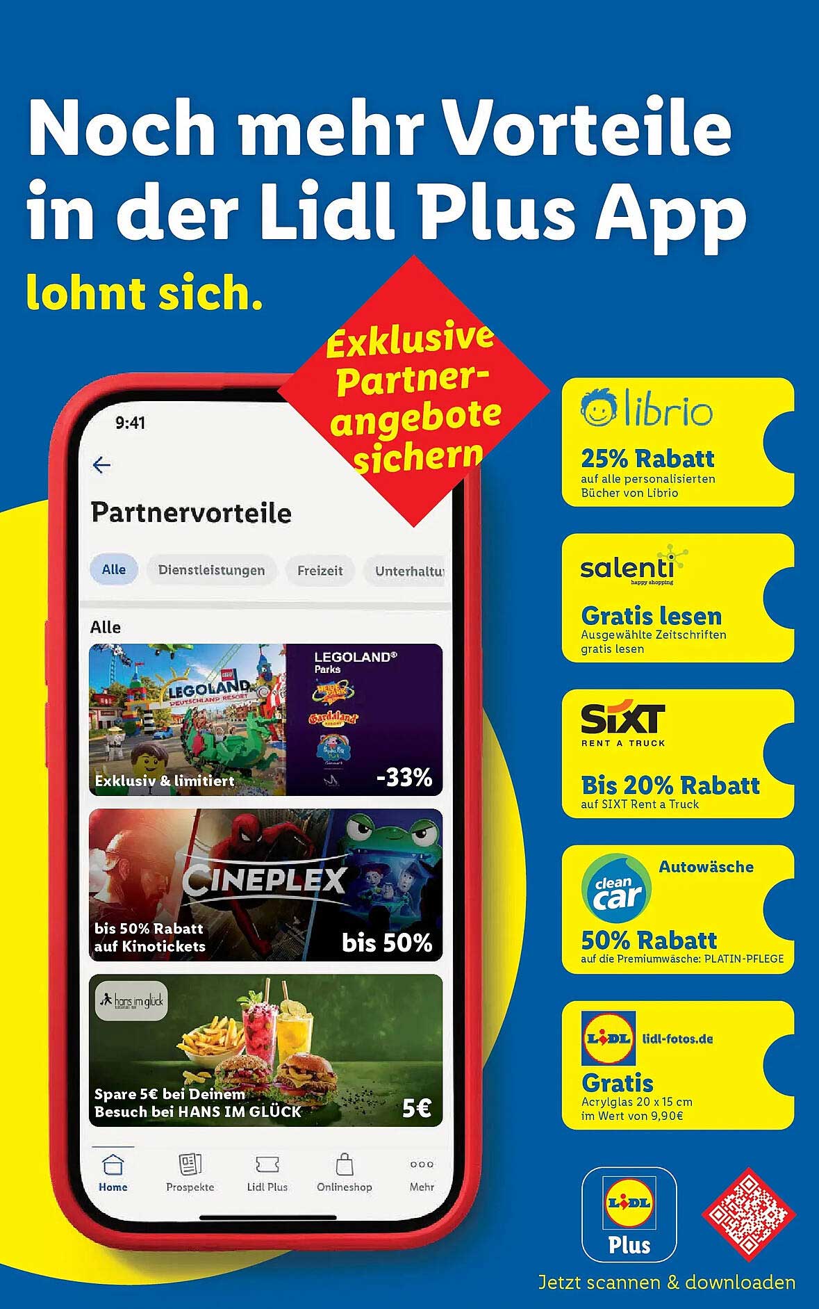 Noch mehr Vorteile in der Lidl Plus App lohnt sich.
