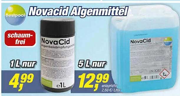 Novacid Algenmittel