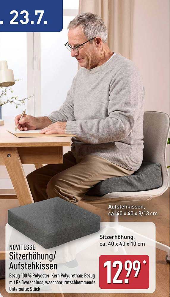 NOVITESSE Sitz­erhöhung/Aufstehkissen